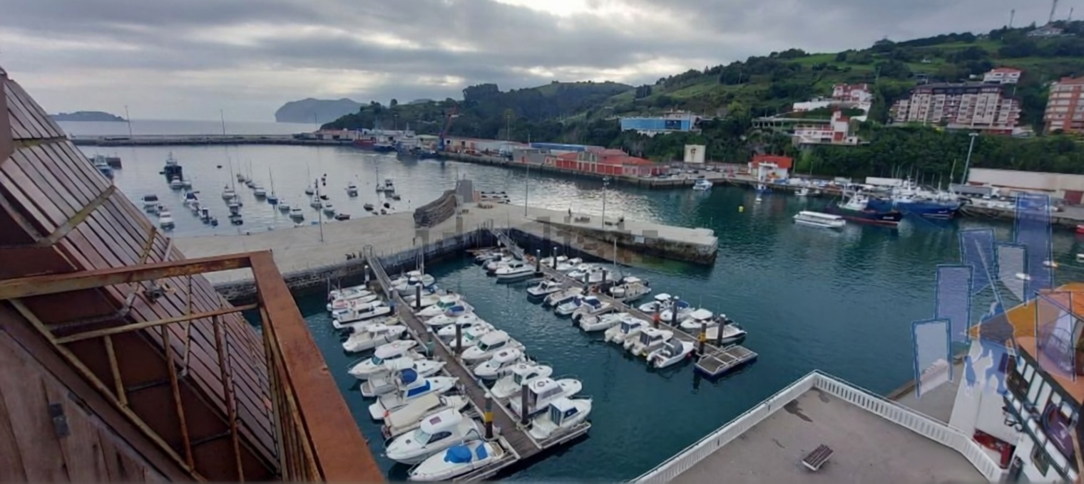 Beachfront flat in Busturialdea, Vizcaya — Sea terrace