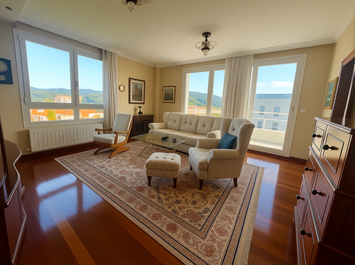Beachfront duplex in Bermeo — Living room