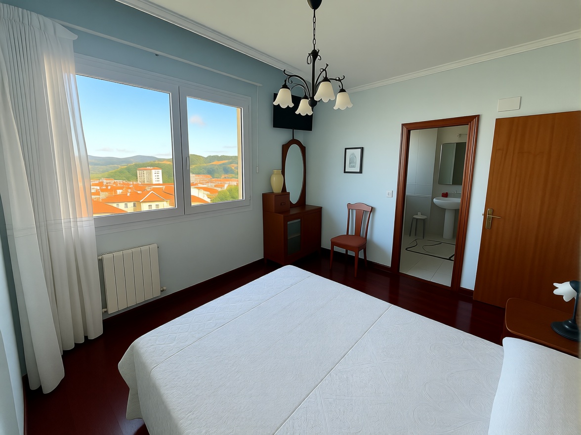 Beachfront duplex in Bermeo — Bedroom