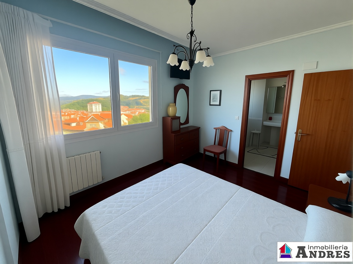 Beachfront duplex in Busturialdea, Vizcaya — Bedroom