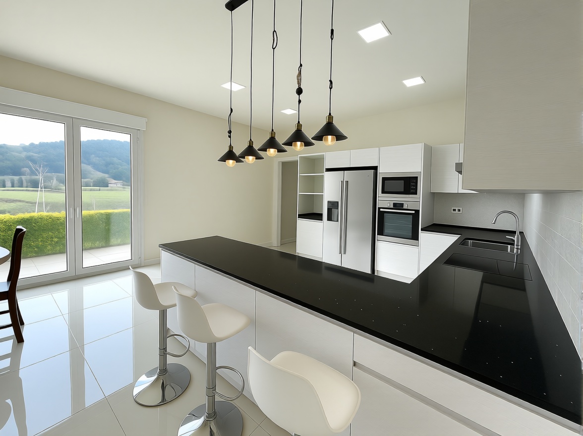Chalet with direct beach access in Busturialdea, Vizcaya — Kitchen