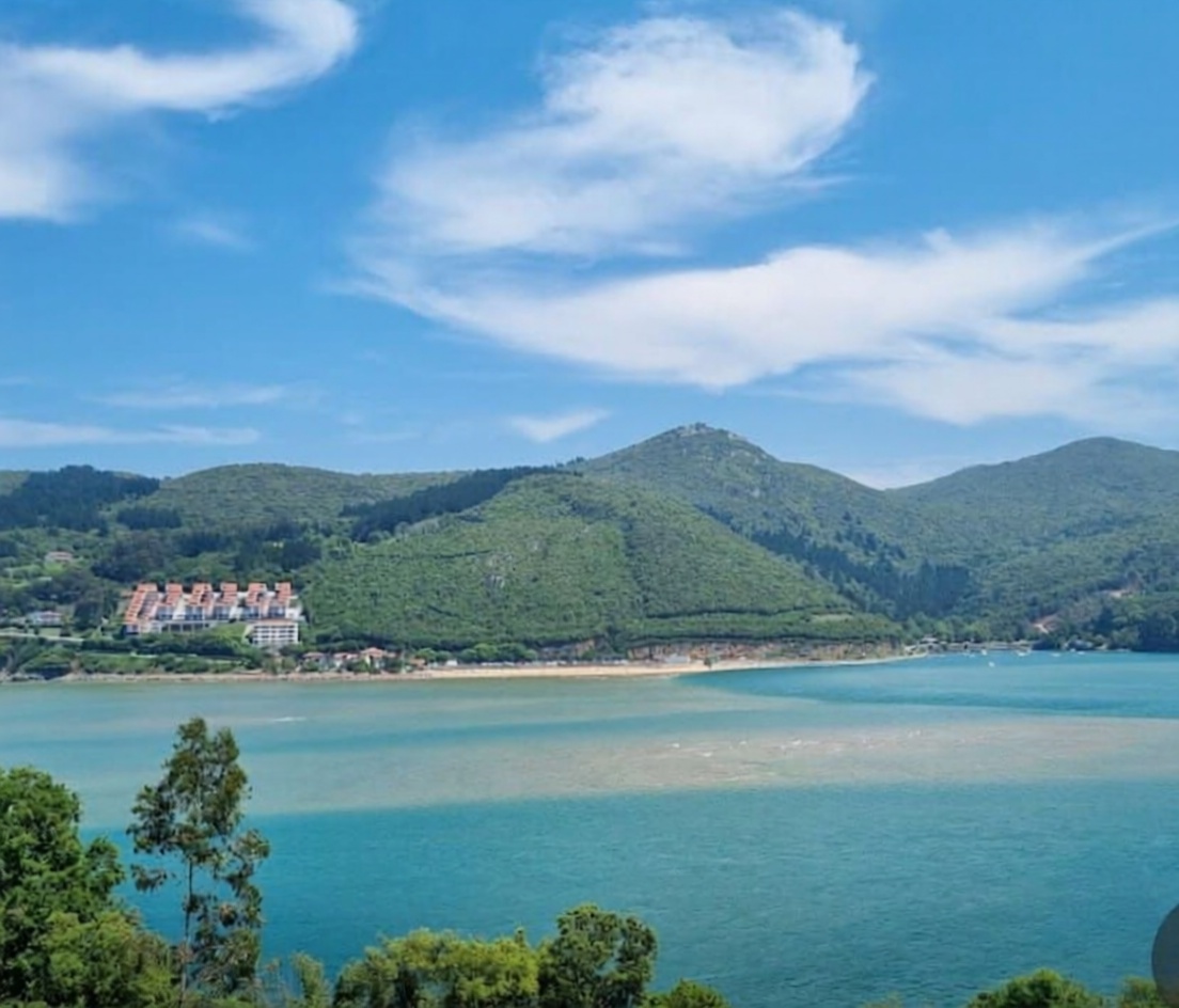 Beachfront flat in Busturialdea, Vizcaya — Sea view