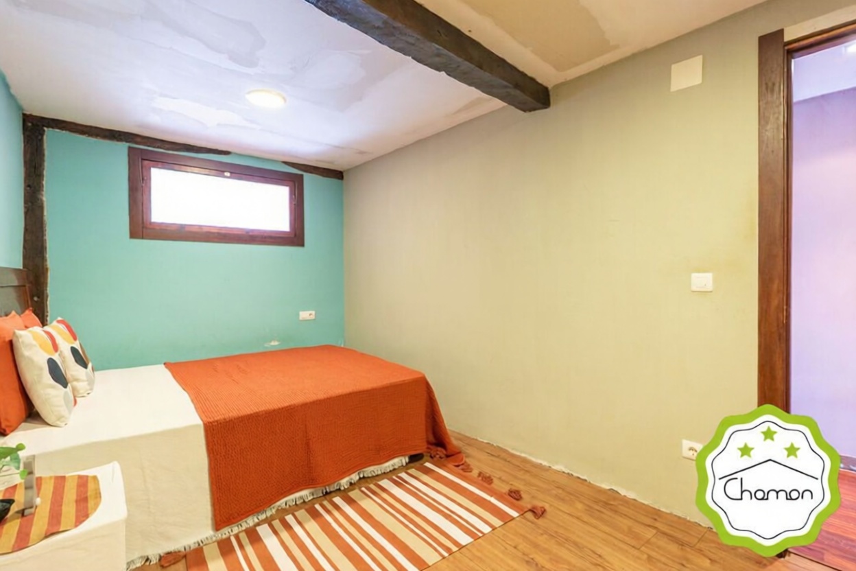 Beachfront flat in Lea-Artibai, Vizcaya — Living room