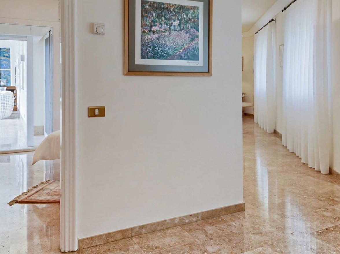 Chalet with direct beach access in Santa Úrsula — Sea terrace