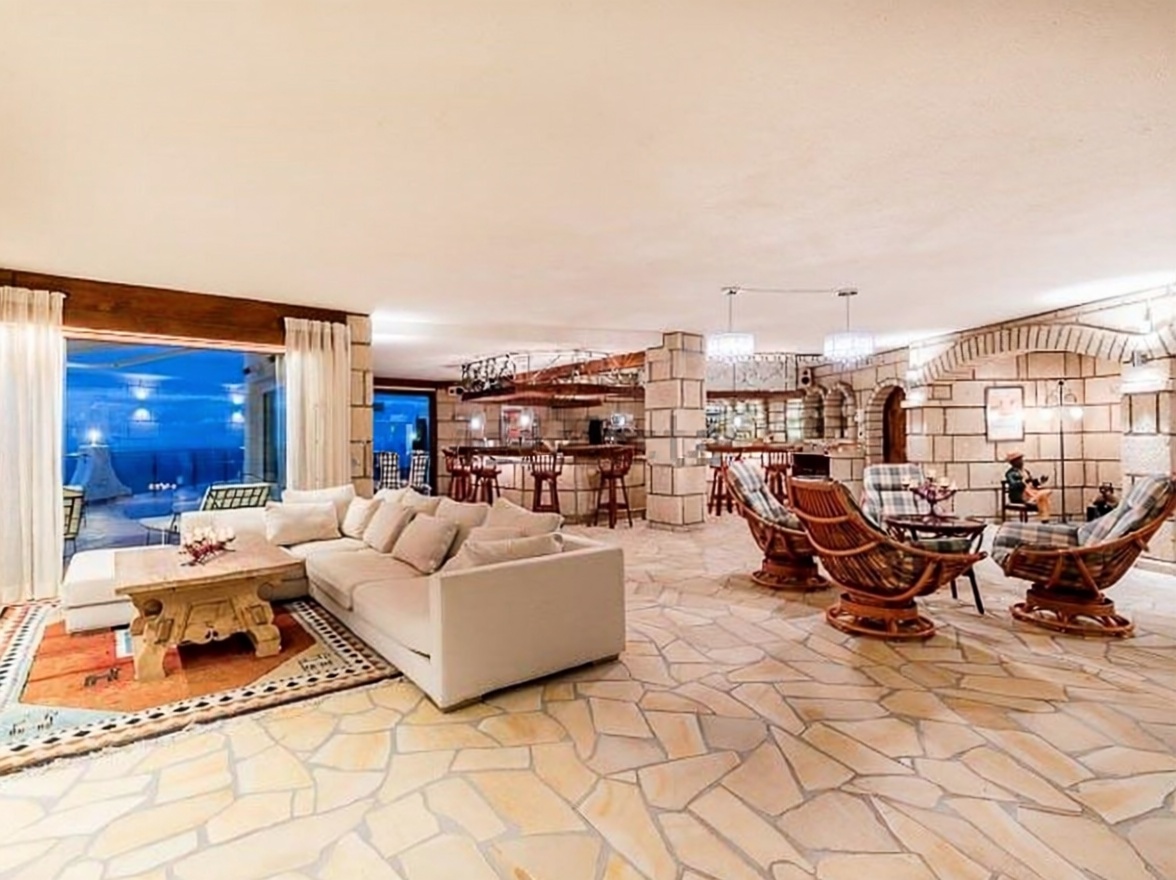 Chalet with direct beach access in Santa Úrsula — Sea terrace