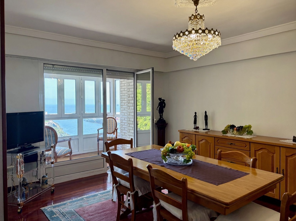 Beachfront flat in Deba — Dining room