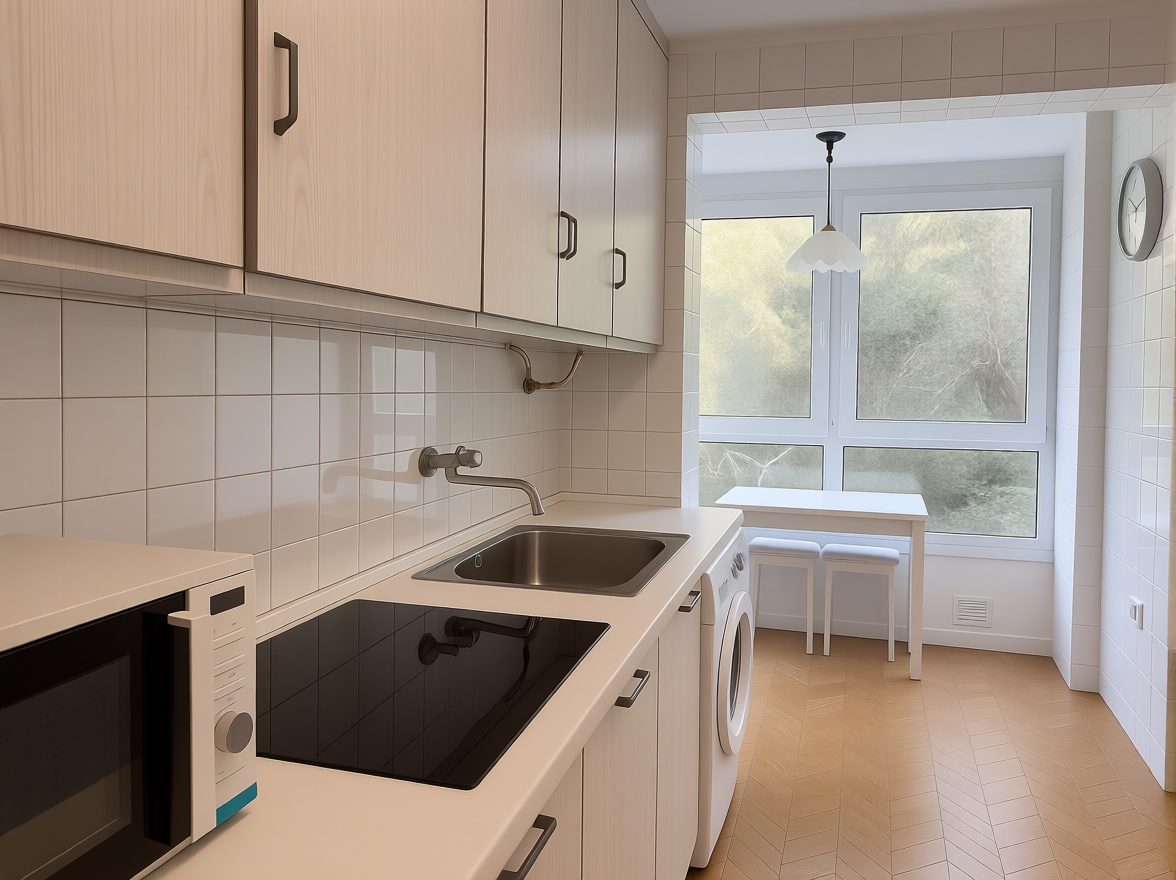 Beachfront flat in Deba — Kitchen