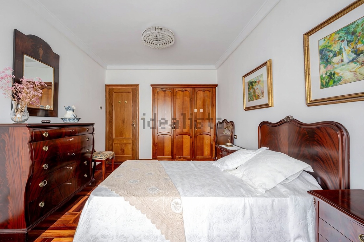 Appartement en première ligne de plage à Zarautz — Chambre
