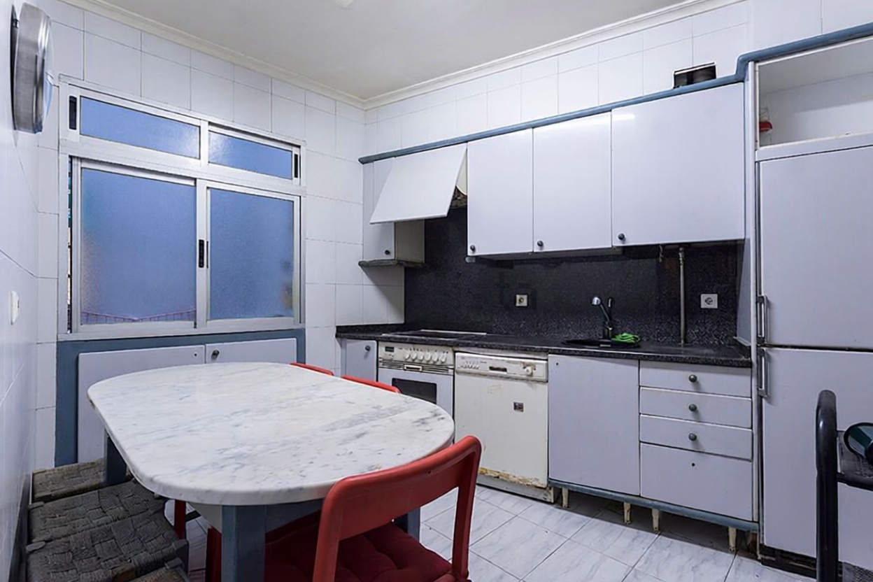 Wohnung in erste Strandlinie in Donostia-San Sebastián — Küche