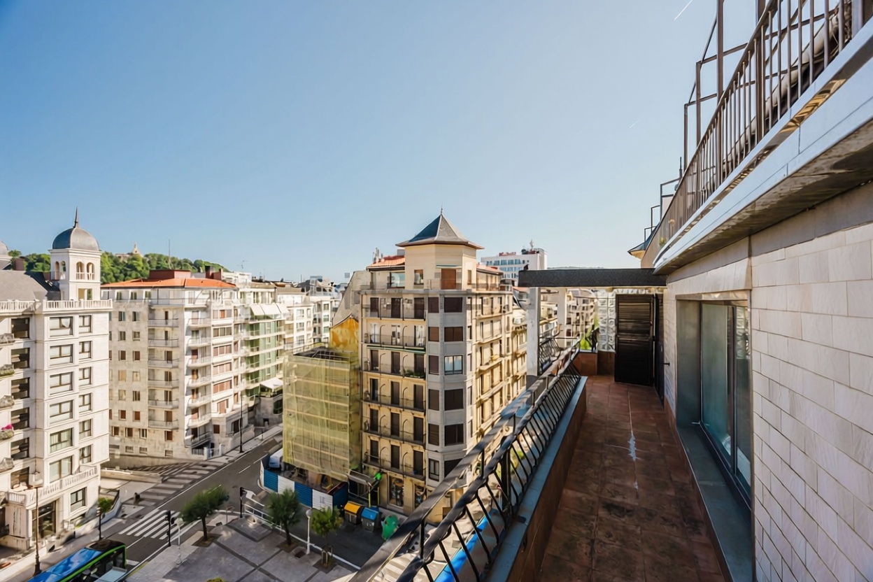 Wohnung in erste Strandlinie in Donostia-San Sebastián — Schlafzimmer