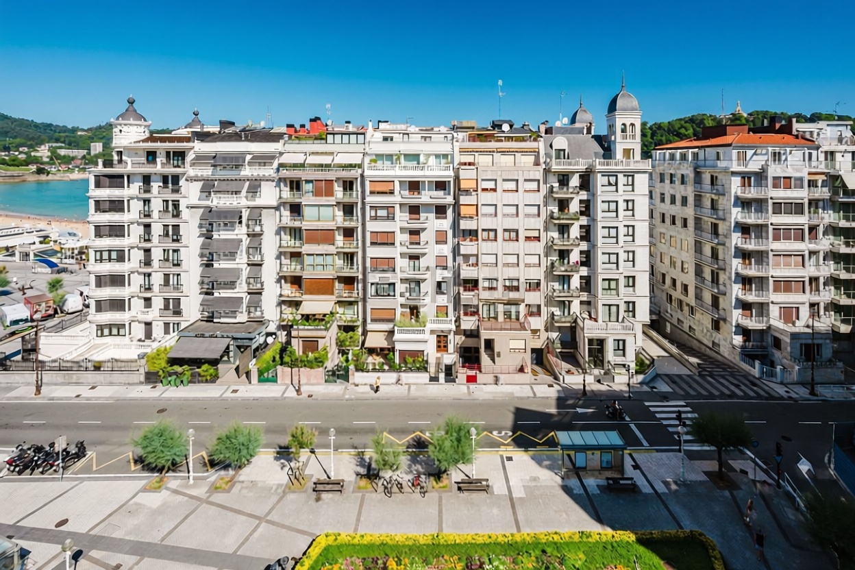 Wohnung in erste Strandlinie in Donostia-San Sebastián — Schlafzimmer