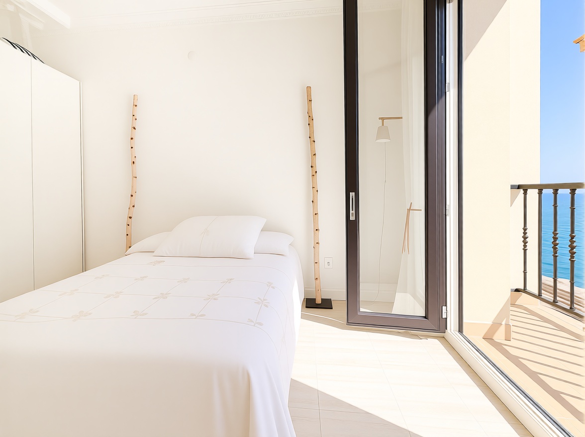 Wohnung in erste Strandlinie in Donostia-San Sebastián — Schlafzimmer