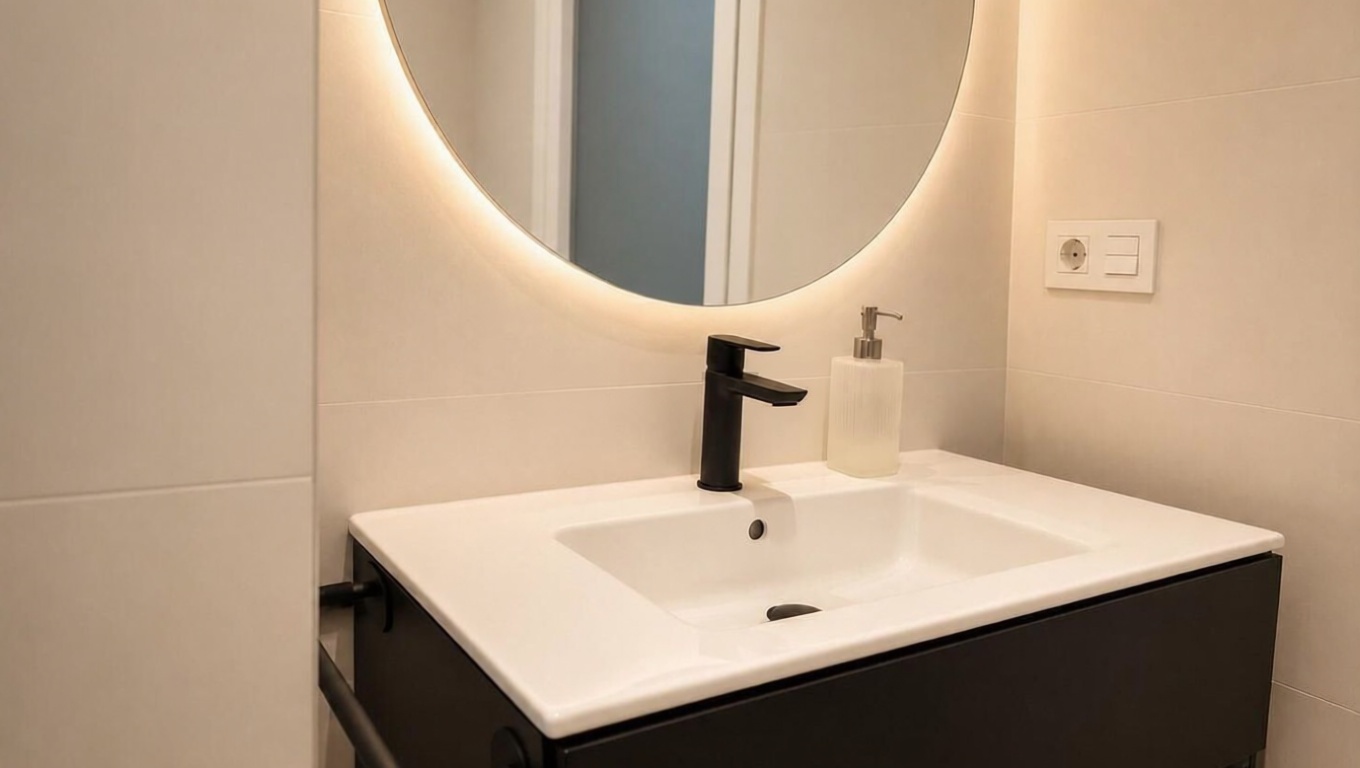 Piso en primera línea de playa en Donostia-San Sebastián — Baño