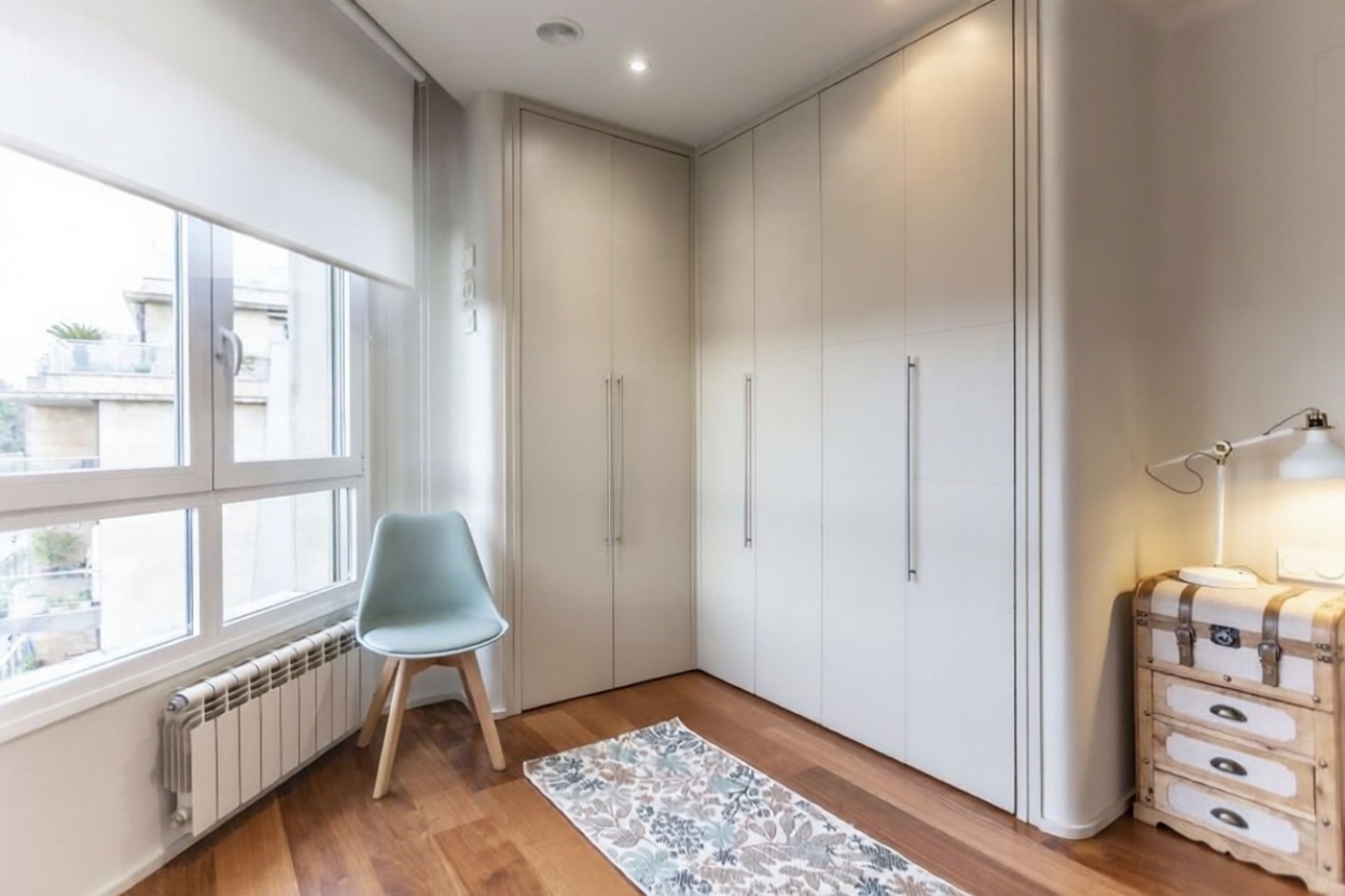 Wohnung in erste Strandlinie in Donostia-San Sebastián — Schlafzimmer