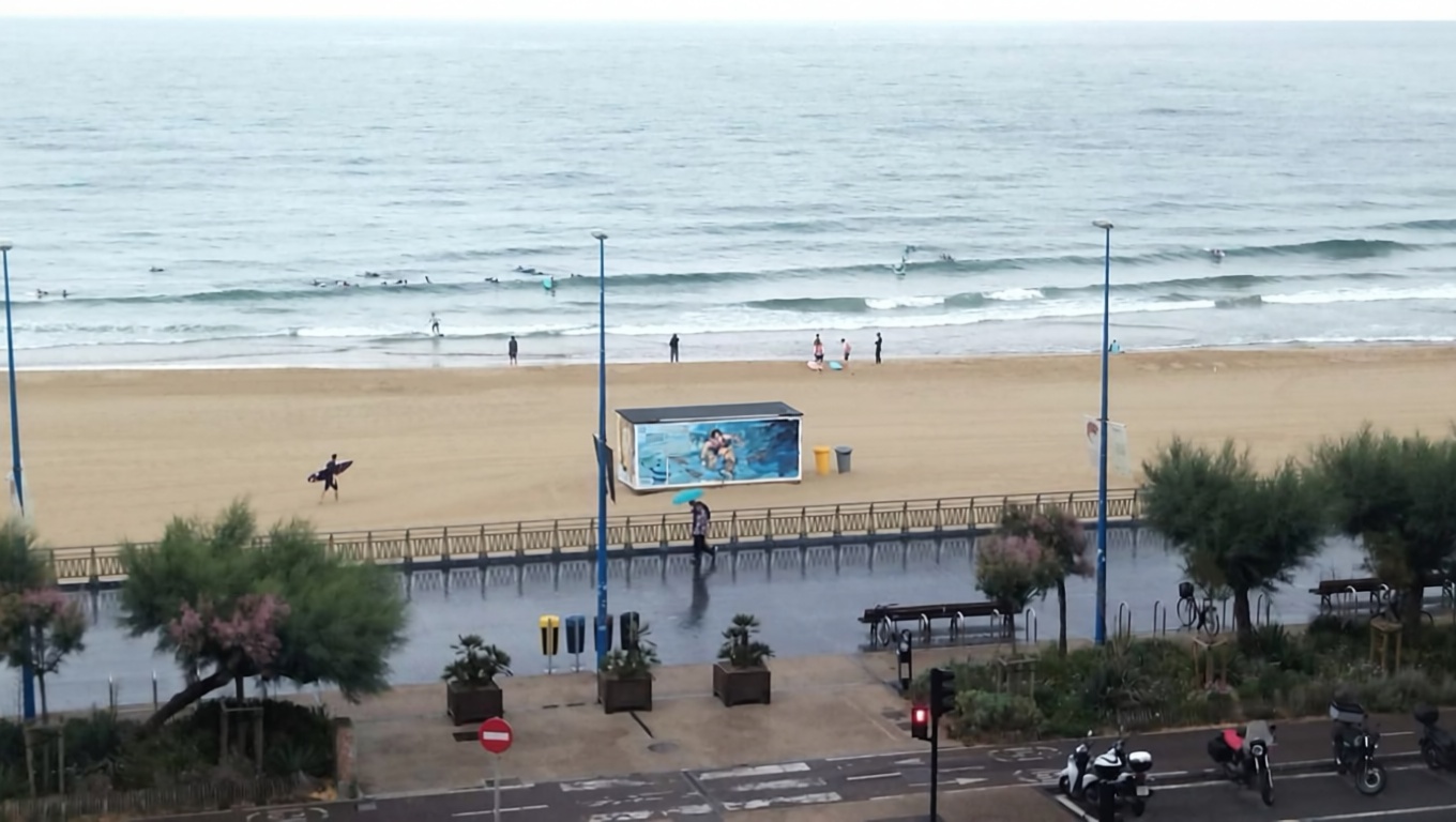 Квартира первая линия пляжа в Donostia-San Sebastián — Морской вид