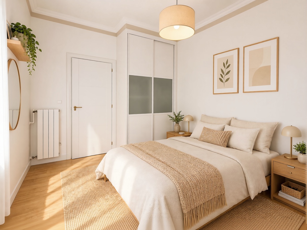 Wohnung in erste Strandlinie in Donostia-San Sebastián — Schlafzimmer
