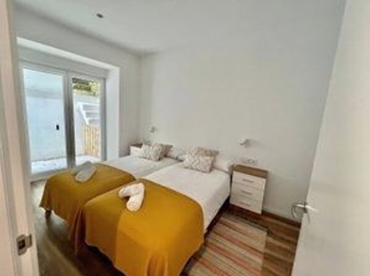 Wohnung in erste Strandlinie in Donostia-San Sebastián — Schlafzimmer