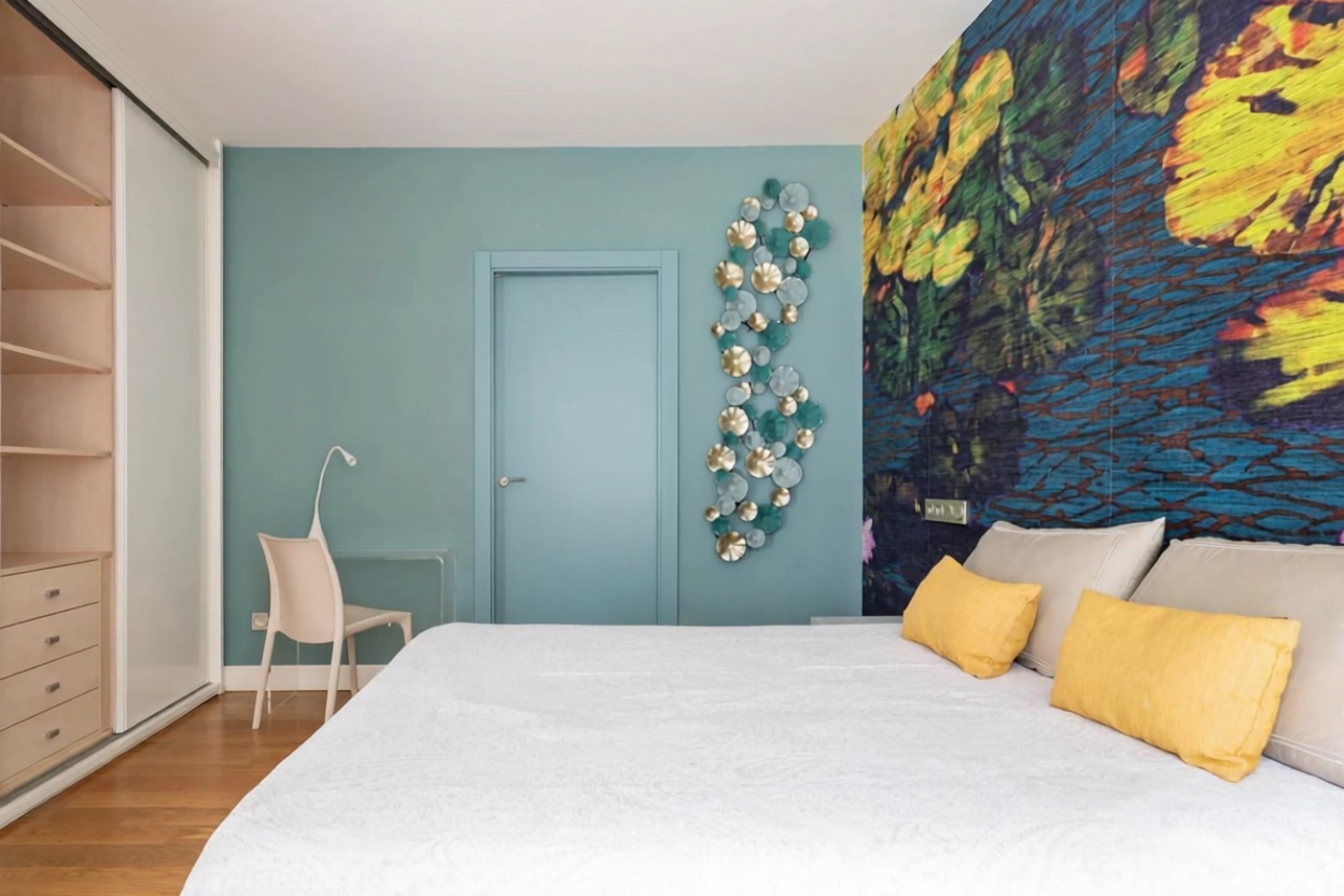 Wohnung in erste Strandlinie in Donostia-San Sebastián — Schlafzimmer
