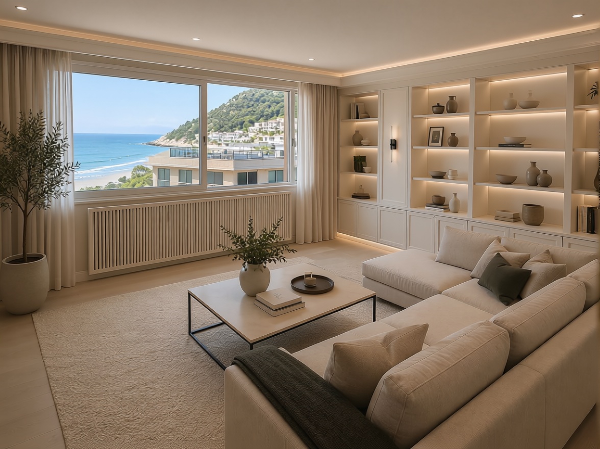 Wohnung in erste Strandlinie in Donostia-San Sebastián — Wohnzimmer