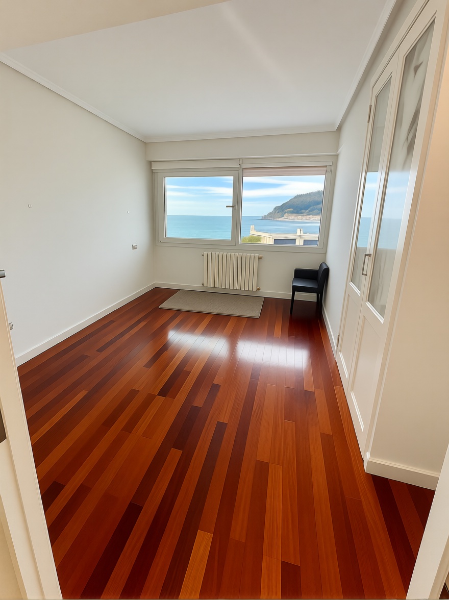 Wohnung in erste Strandlinie in Donostia-San Sebastián — Schlafzimmer