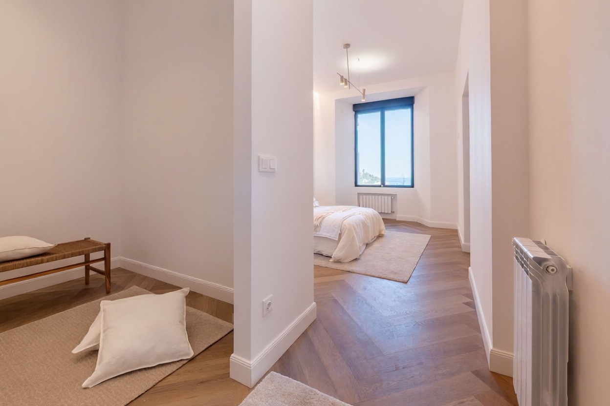 Dúplex en primera línea de playa en Donostia-San Sebastián — Baño