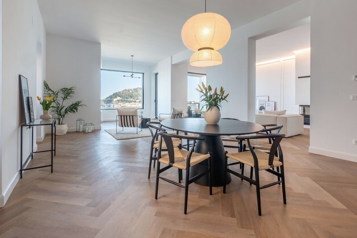 Dúplex en primera línea de playa en Donostia-San Sebastián — Cocina