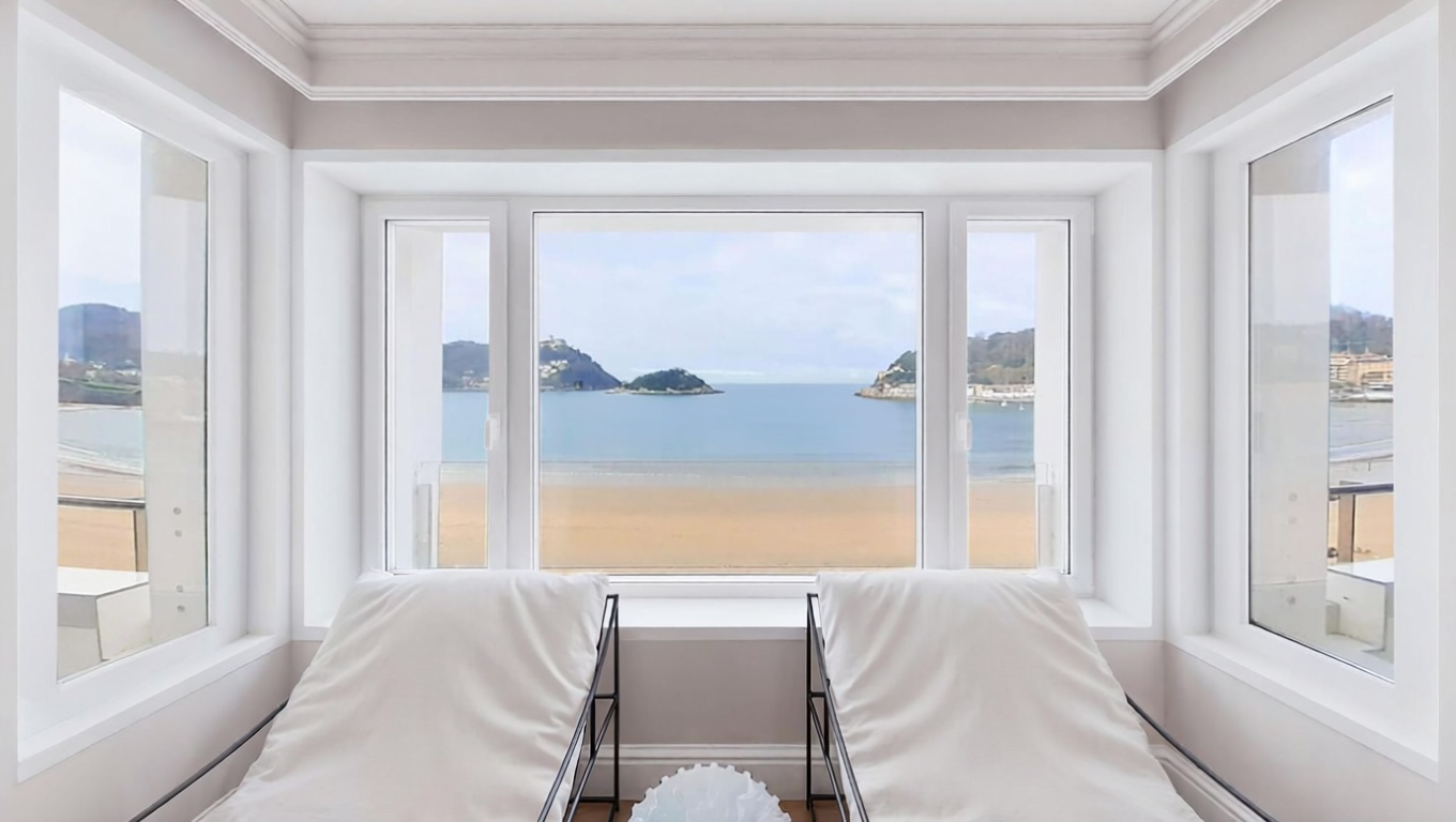 Wohnung in erste Strandlinie in Donostia-San Sebastián