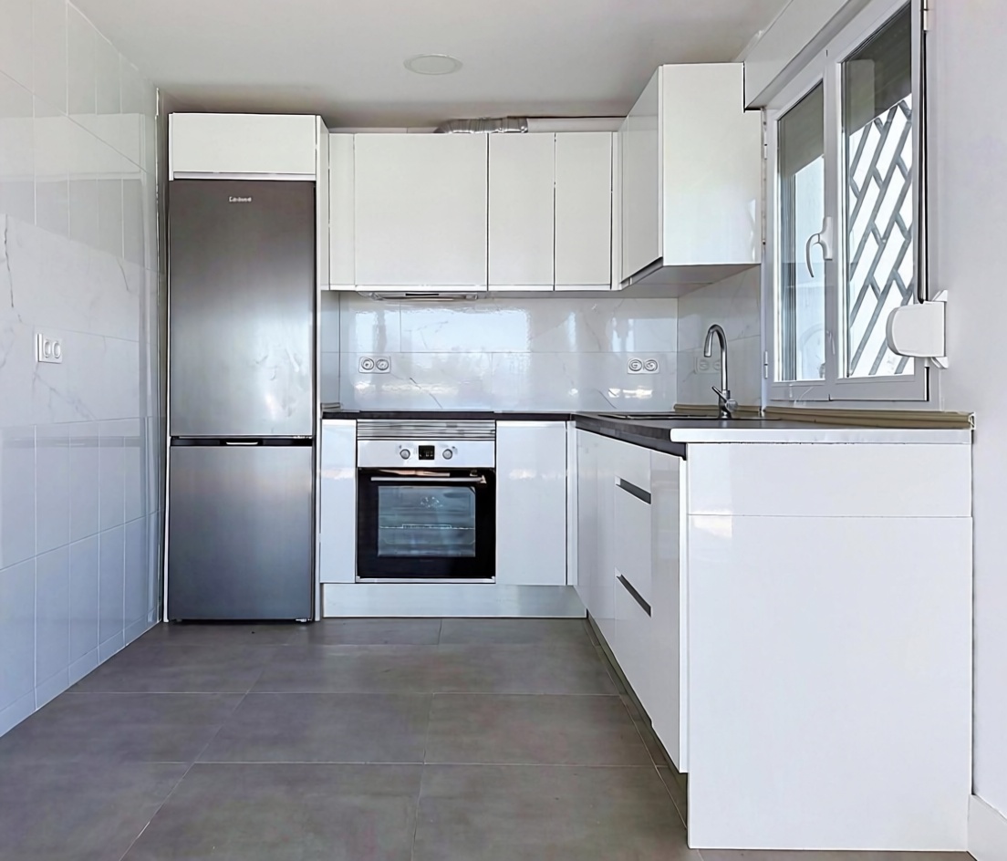 Chalet mit direkter Strandzugang in Hondarribia — Küche