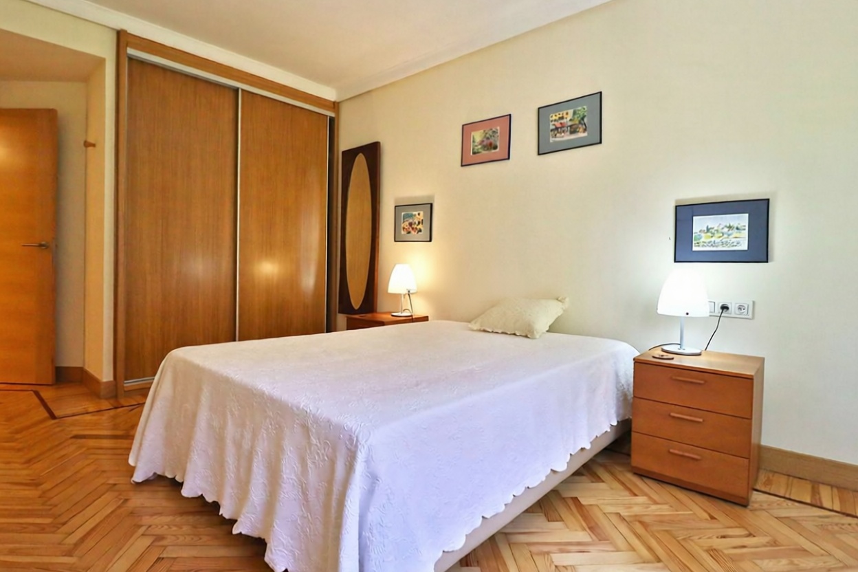 Wohnung in erste Strandlinie in Hondarribia — Schlafzimmer