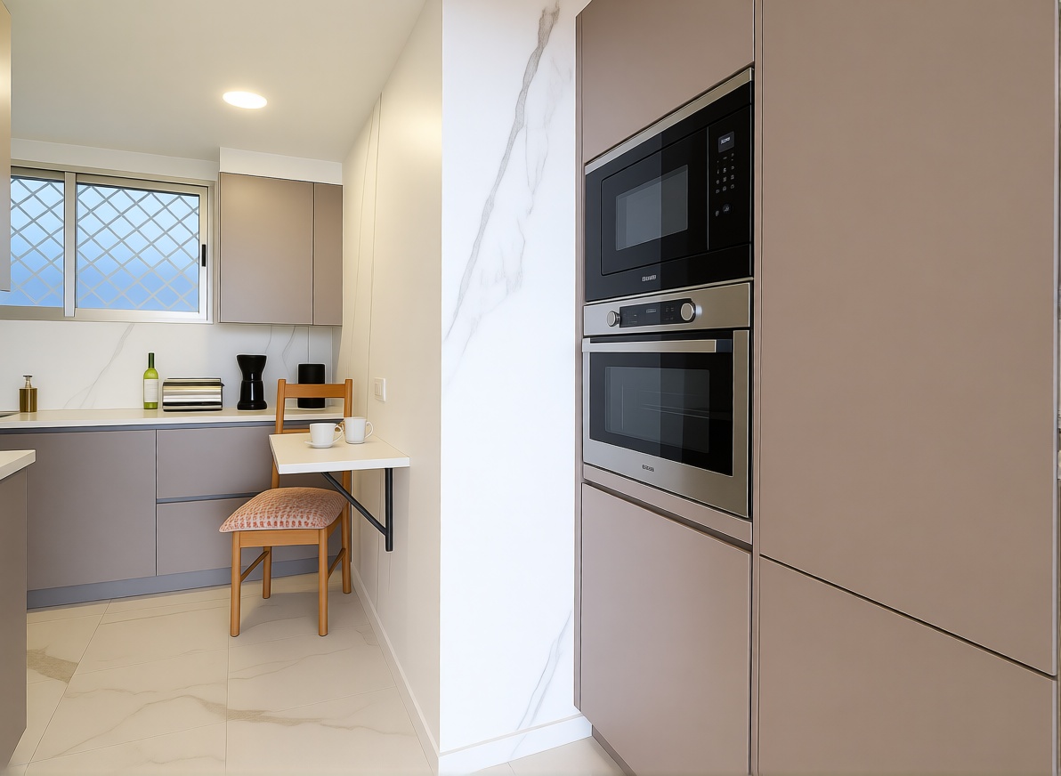 Wohnung in erste Strandlinie in Hondarribia — Küche
