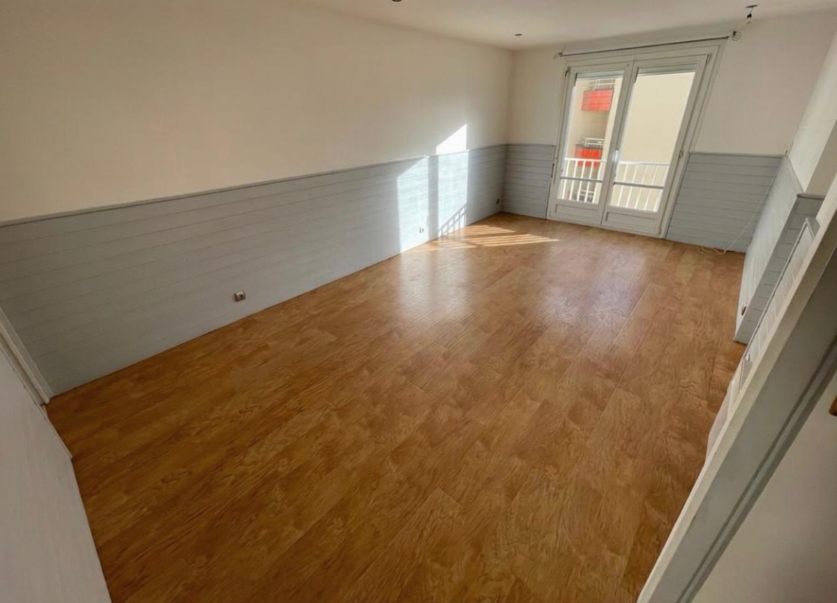 Wohnung in erste Strandlinie in Labort, País Vasco Francés — Wohnzimmer