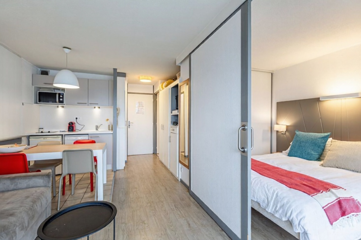 Wohnung in erste Strandlinie in Labort, País Vasco Francés — Schlafzimmer
