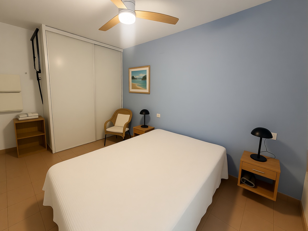 Beachfront flat in Miami Playa Mont-Roig del Camp — Bedroom
