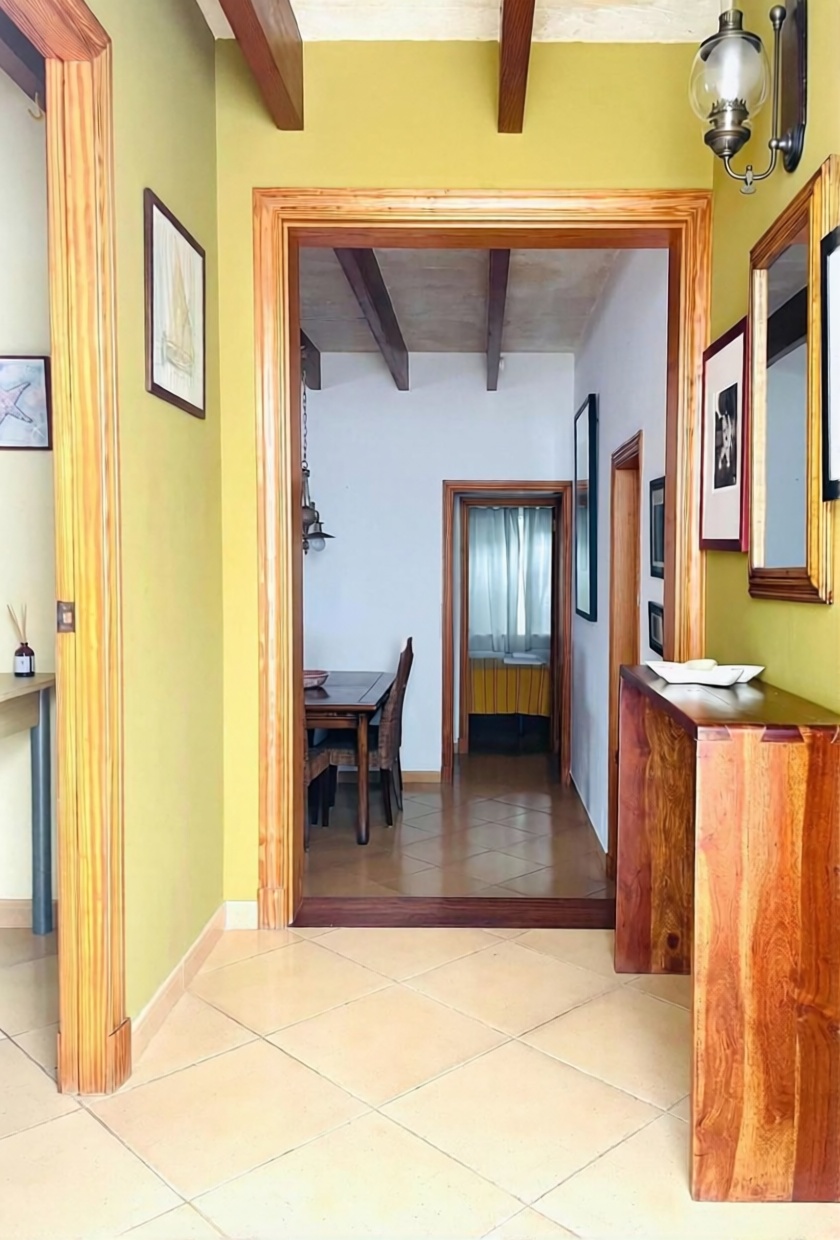 Chalet with direct beach access in Ciutadella — Bedroom