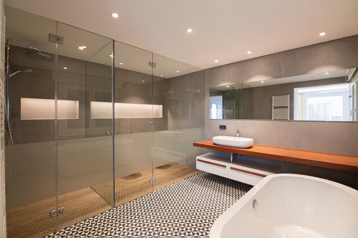 Chalet with direct beach access in Alcúdia — Bathroom