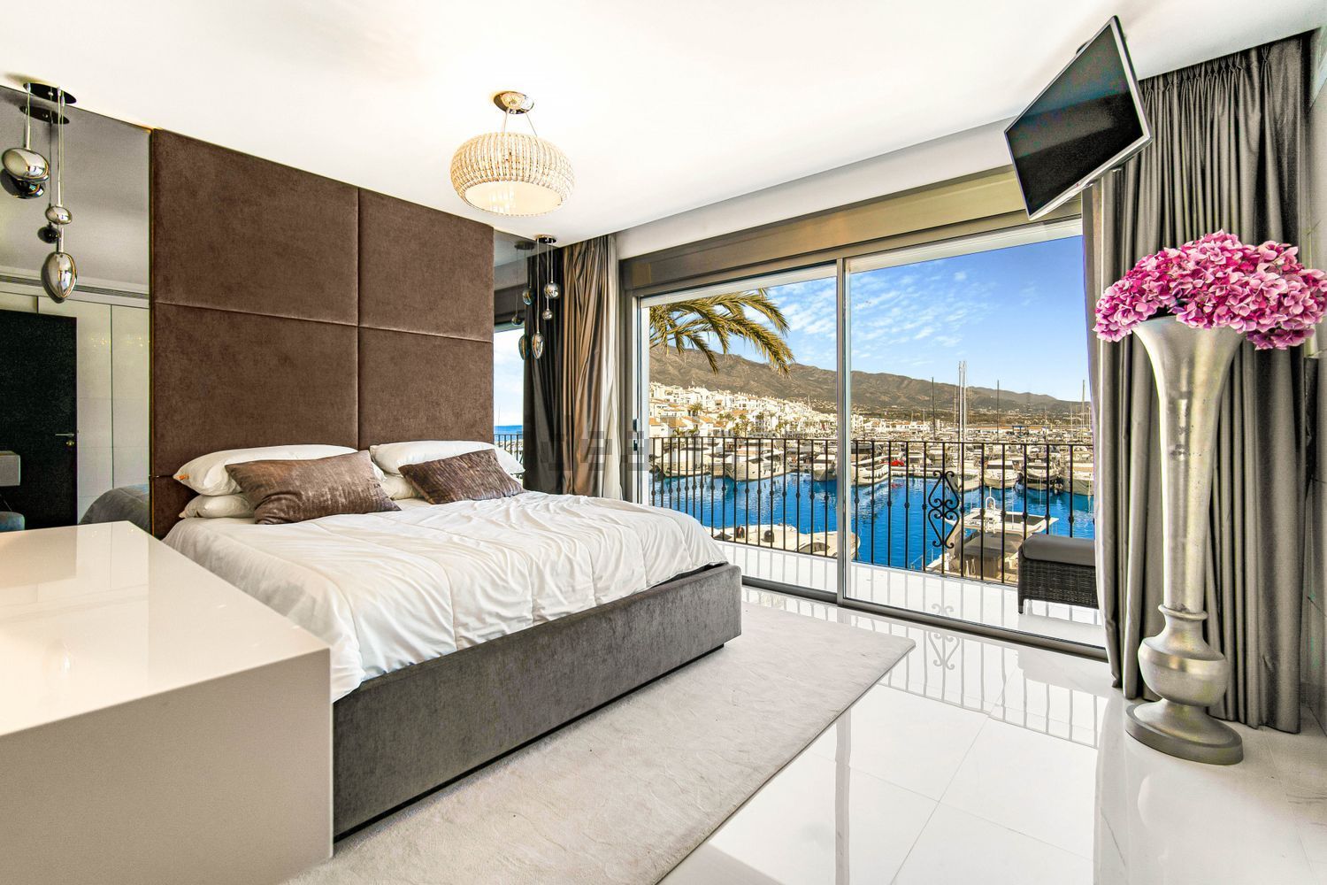 Penthouse in erste Meereslinie in Marbella — Schlafzimmer