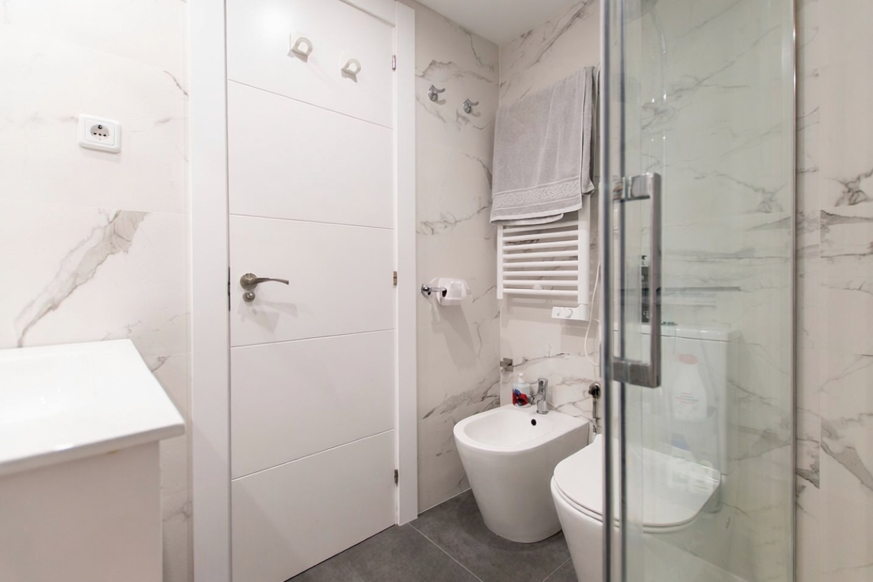 Beachfront flat in Miami Playa Mont-Roig del Camp — Bedroom