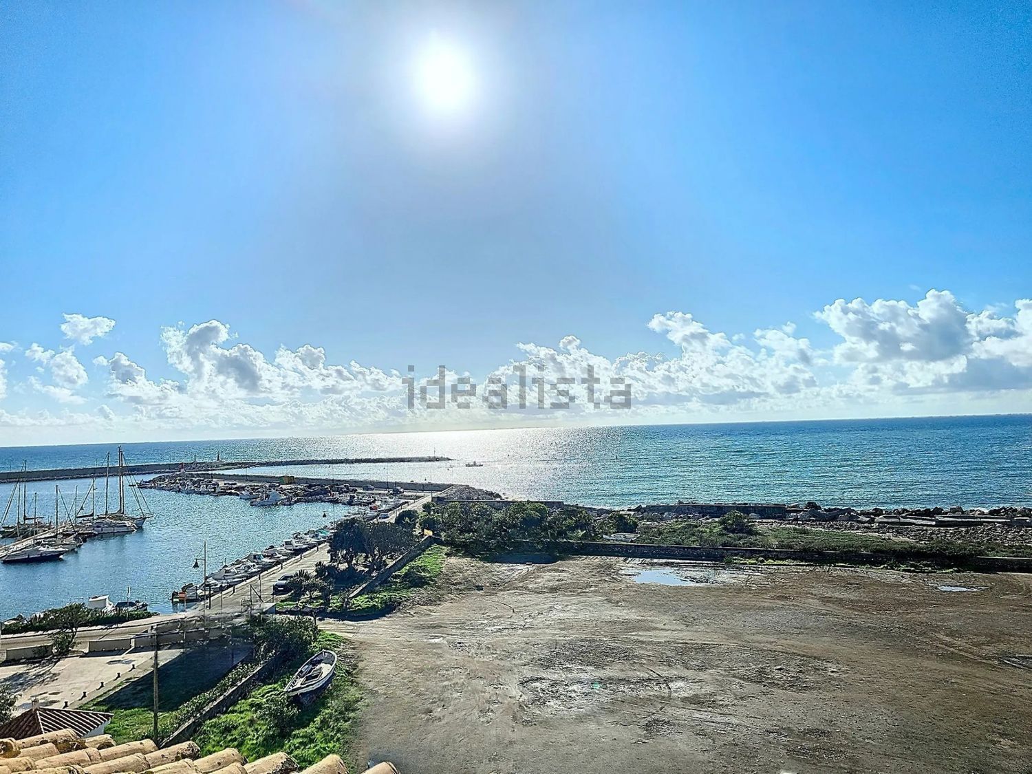 Chalet avec accès direct à la plage à Estepona — Vue mer