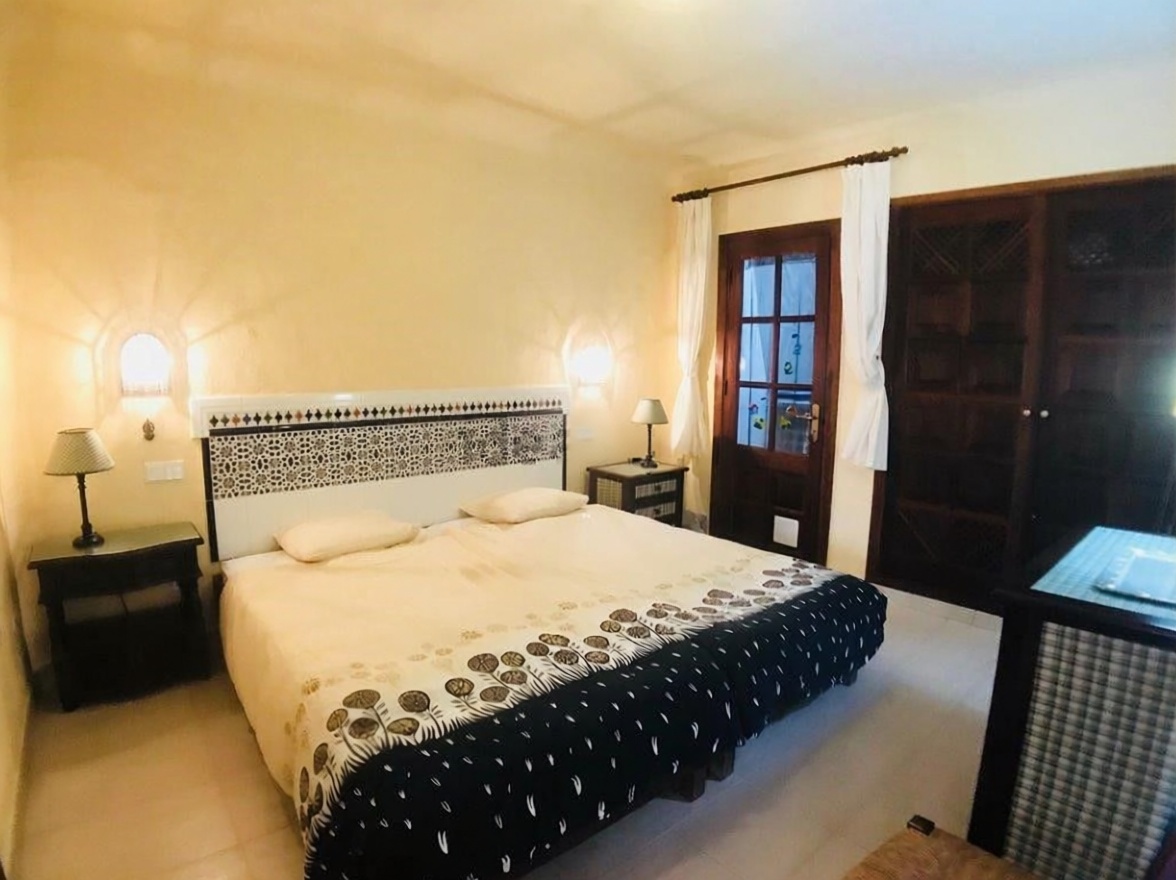 Chalet with direct beach access in San Bartolomé de Tirajana — Bedroom