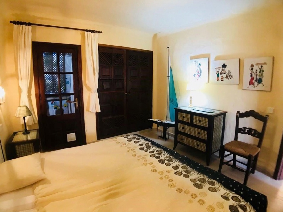 Chalet with direct beach access in San Bartolomé de Tirajana — Bedroom