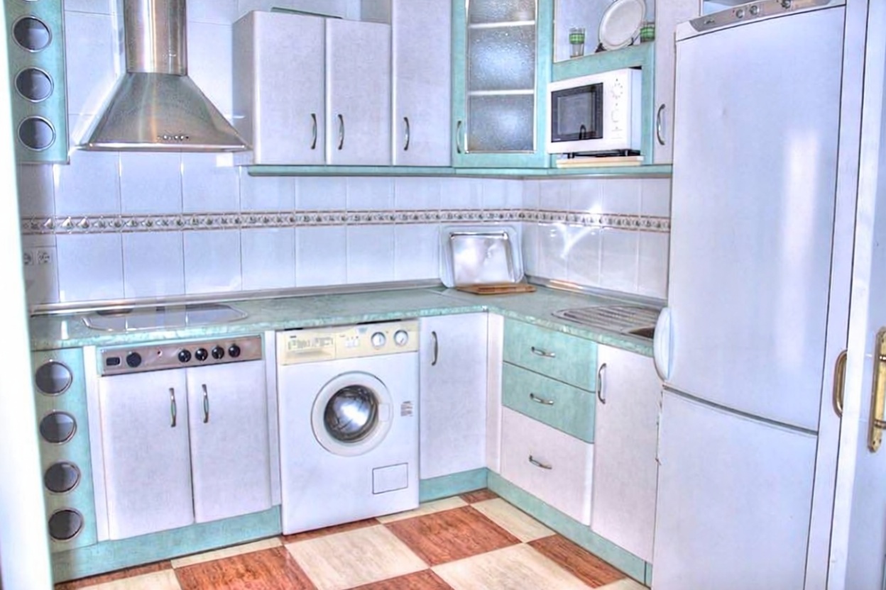 Appartement en première ligne de plage à Garrucha — Chambre