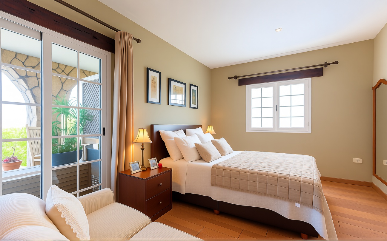 Chalet with direct beach access in Tenerife — Bedroom
