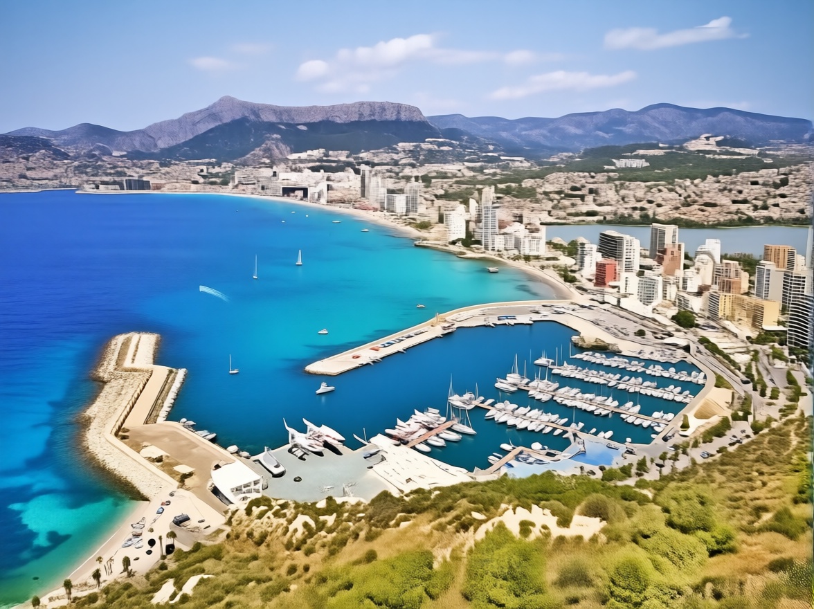 Flat for sale frontline beach in Calpe — Bedroom