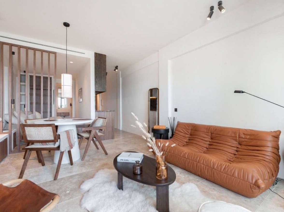Beachfront flat in Santa Eulalia del Río — Bedroom
