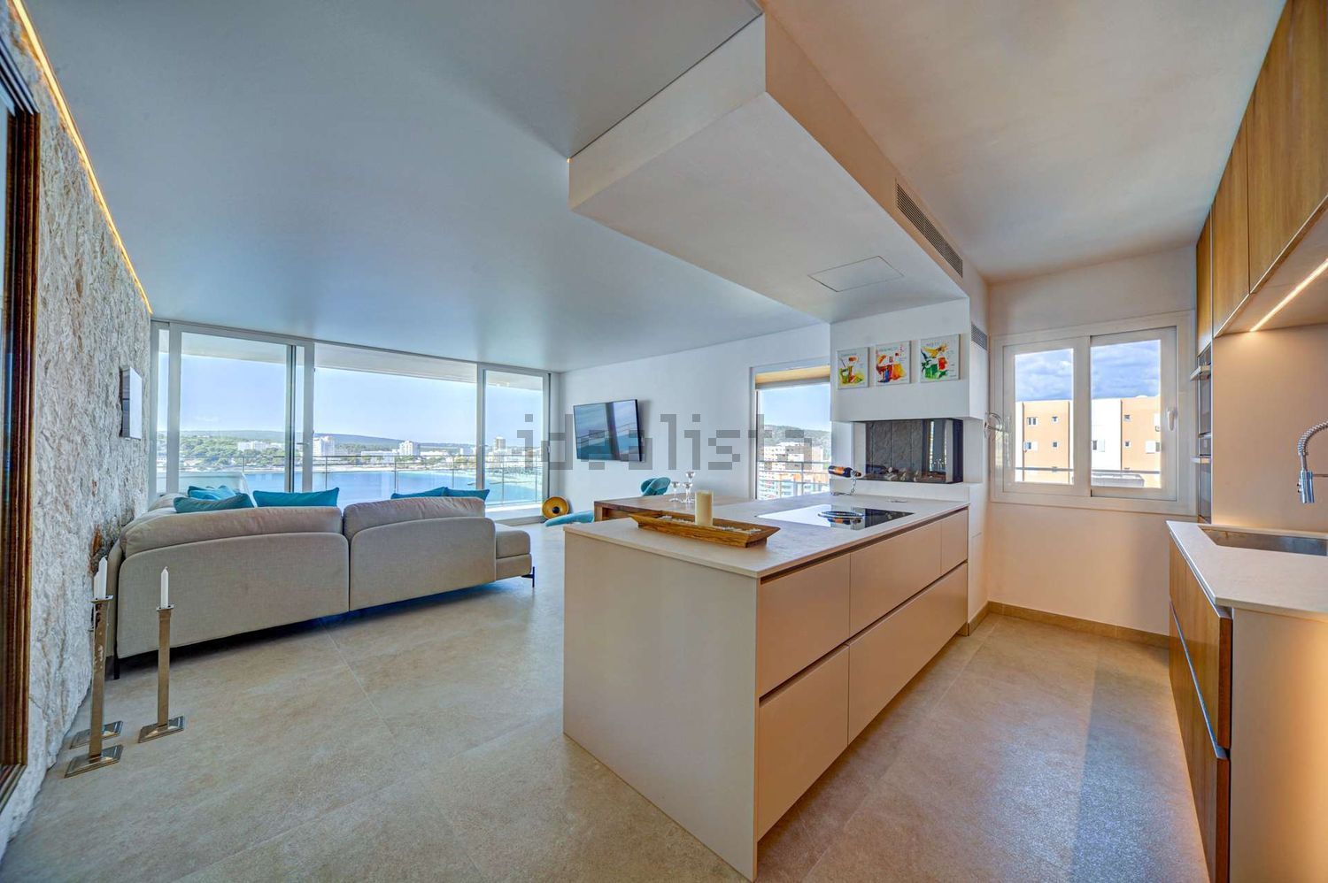 Apartamento em primeira linha de praia em Calvià — Cozinha