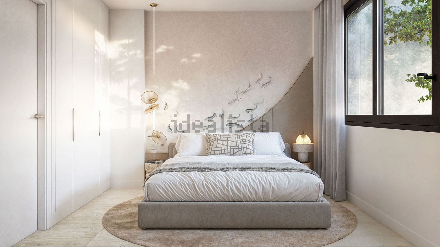 Beachfront flat in Manilva — Bedroom