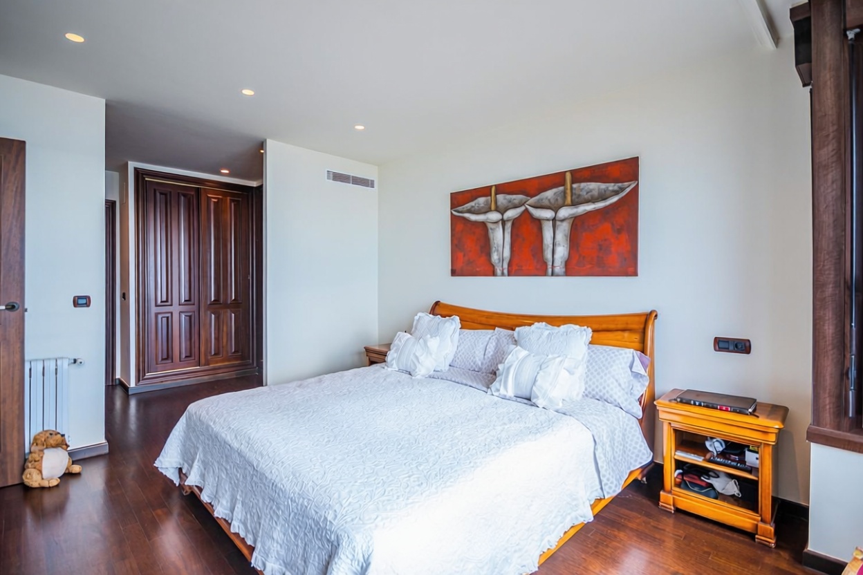 Flat in Primera Línea de Playa in Benidorm — Bedroom