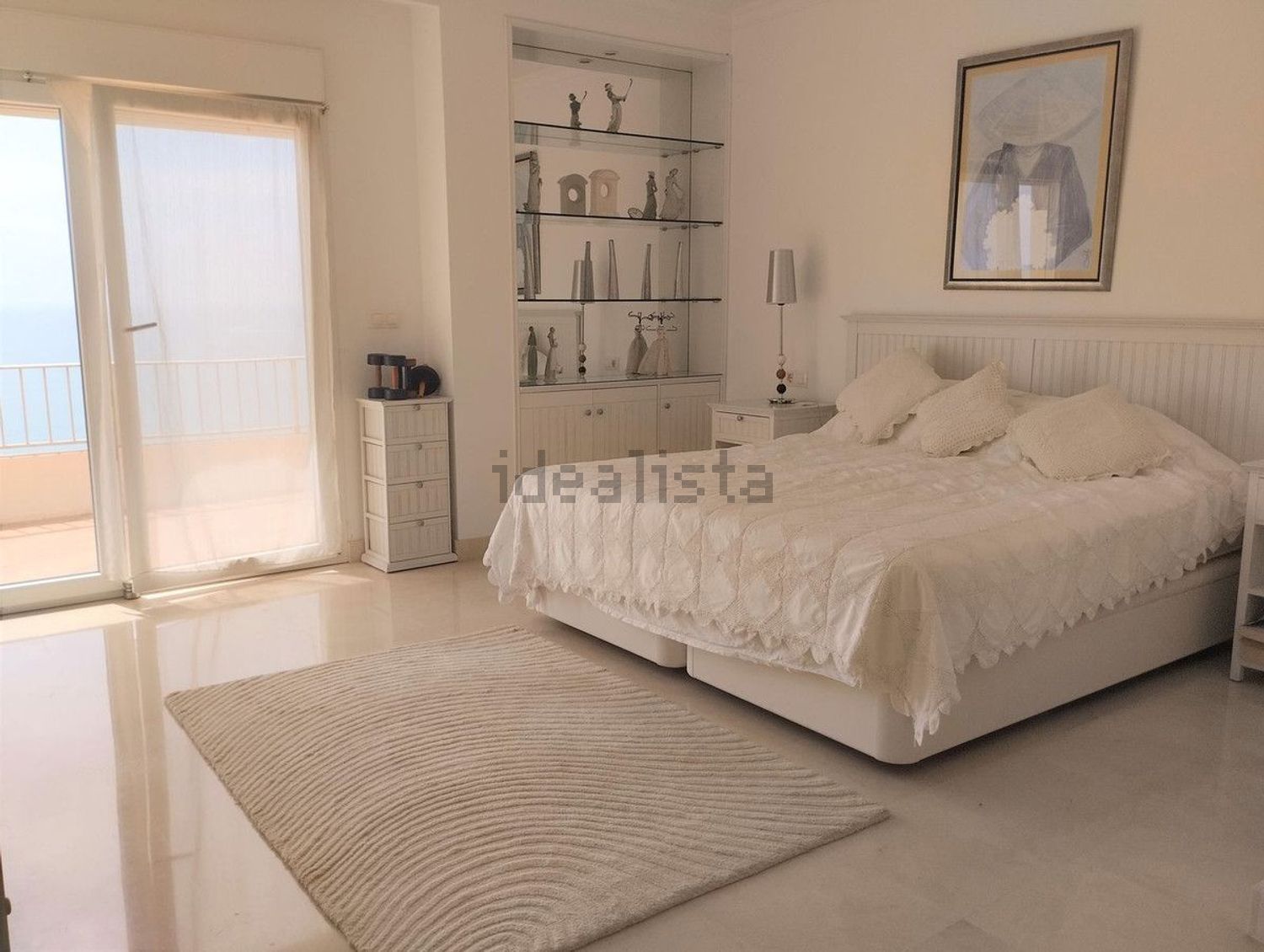 Ático en primera línea de mar en Fuengirola — Dormitorio