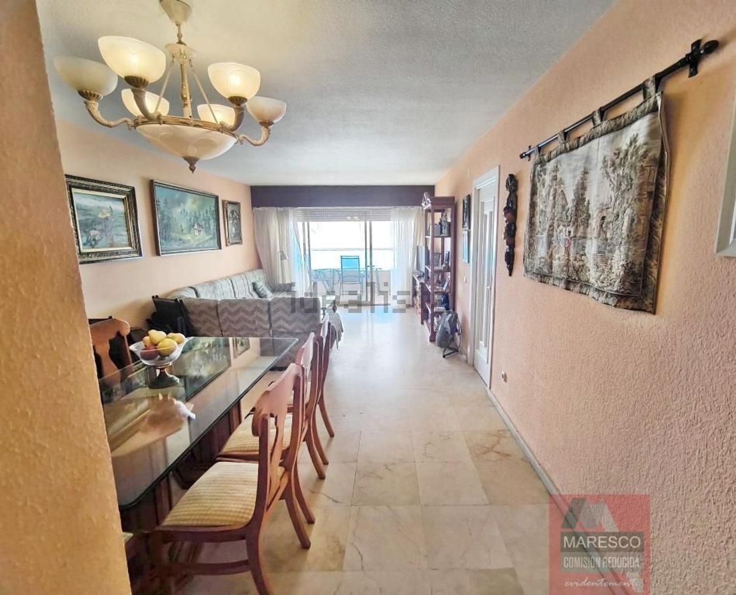 Piso en primera línea de playa en Fuengirola — Dormitorio