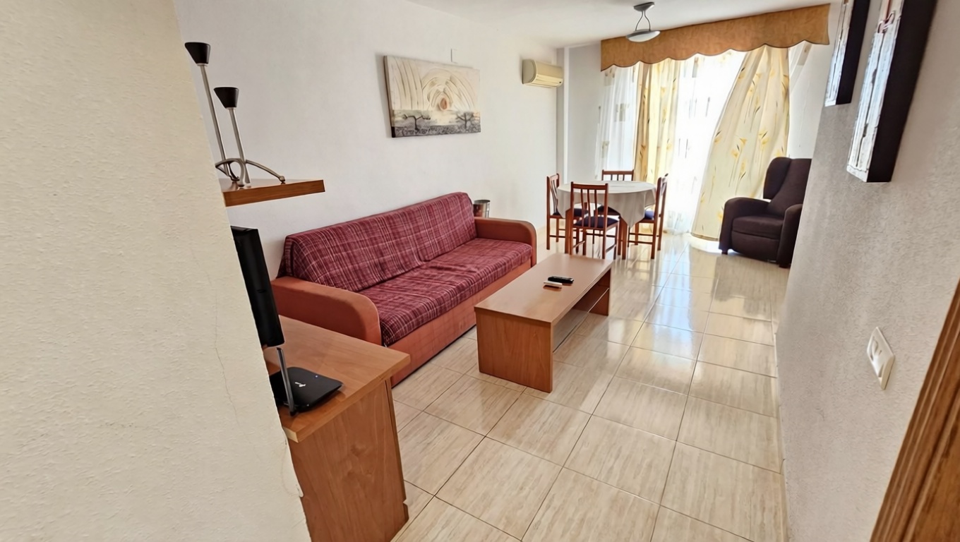 Apartamento à venda pé na areia em Oropesa del Mar — Sala